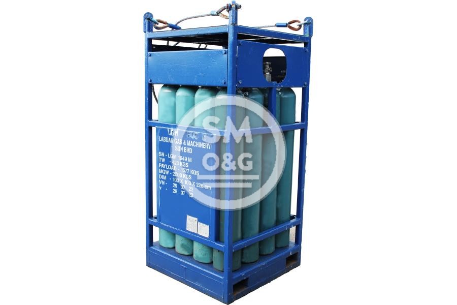 Industrial Argon Manifold 200 bar