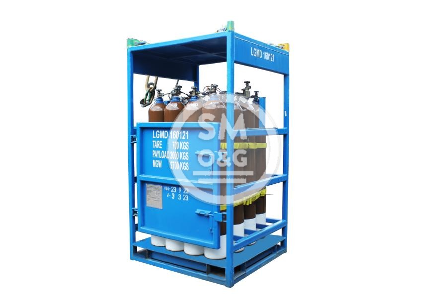 Industrial Helium Manifold 200 Bar